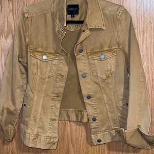 Gold denim jacket